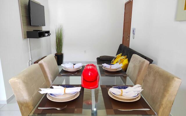 Apto amplo e moderno no Santinho VER102