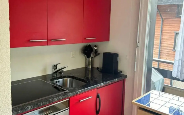 Spacious Apartment With Balcony