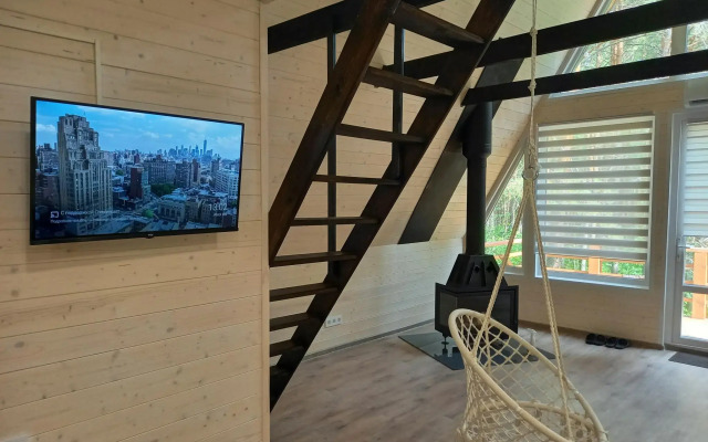Gostevye doma A-frame (A-frame)