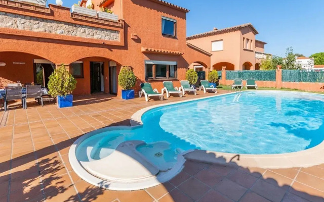 Spacious Holiday Home in Girona With Swimming Pool