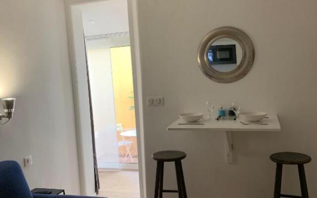 Studio terrasse rue piétonne Ajaccio