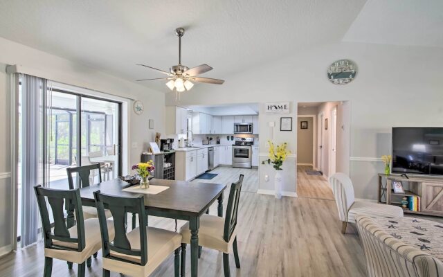 Bright Sebastian Home w/ Pool ~ 7 Mi to Beach!