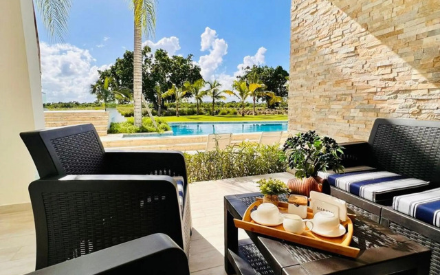 Relax Apto Pool And Golf View in Cana Pearl