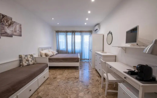Casa Rosa Beige e Blu
