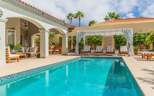 Luxury Pool Villa With View! Cabana, Bbq, 3min/beach, in Tierra del Sol!