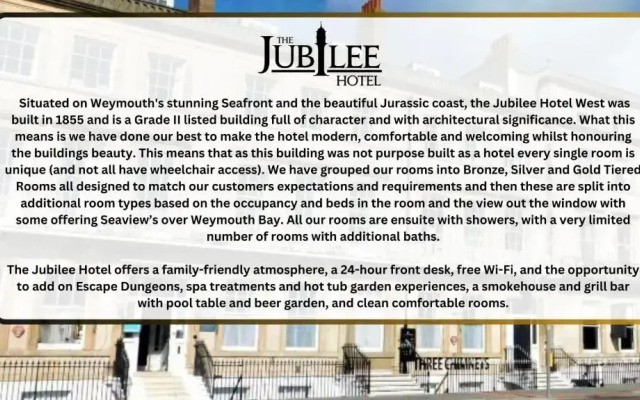 The Jubilee Hotel East- with Spa Facilities
