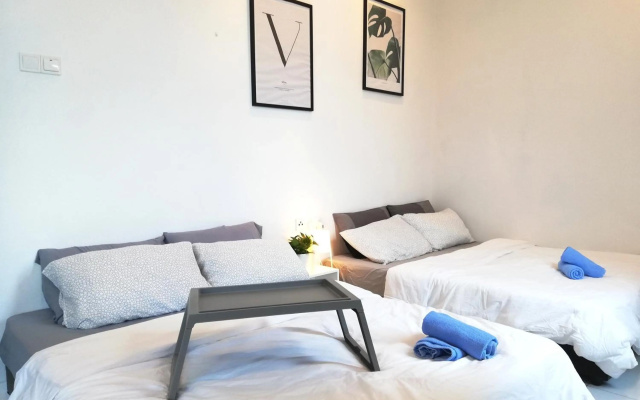 Puchong Skypod Residence, 1-5 pax Cozy Unit, Walking Distance to IOI Mall, 10min Drive to Sunway – Guest Rooms – Puchong