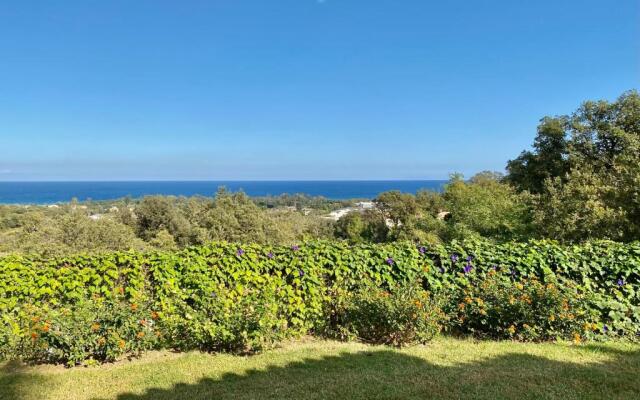 Villa panorama maquis et mer, plage à 1,5 Km