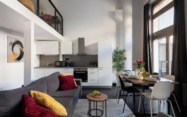Duplex loft-apart with balcony