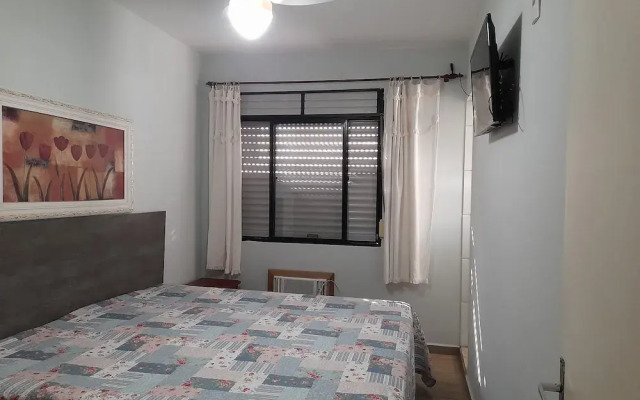 Apartamento em frente a Praia Santos
