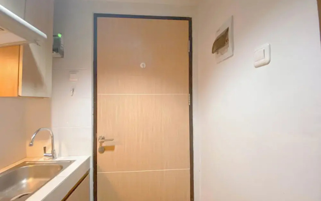 Brown Toned 1Br Without Living Room Apartment At The Alton