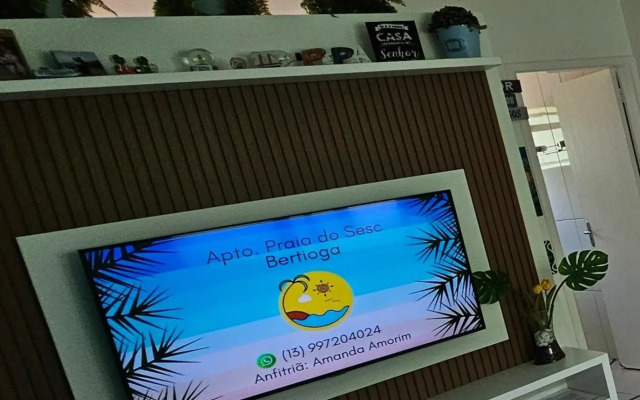 Bertioga Praia do SESC - Apartamento de 2 quartos