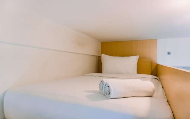 Homey And Modern Studio Apartment At Akasa Pure Living Bsd