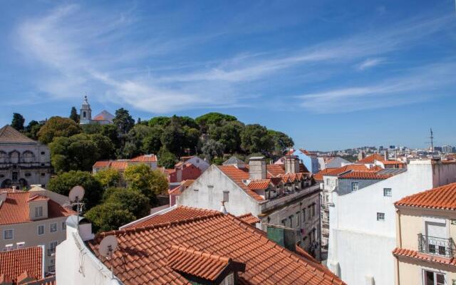 Alfama Amazing Scenic River and City View Charming apartment With 2 bedrooms and AC 19th Century Building