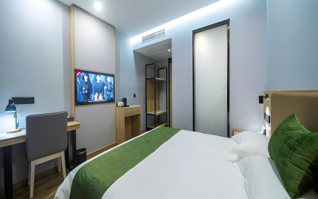 Greentree Inn Hangzhou Fuyang Wildlife Park Wisdom Hotel – Guest Rooms – Hangzhou