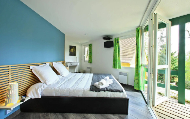 Les chambres du club vert du Périgord