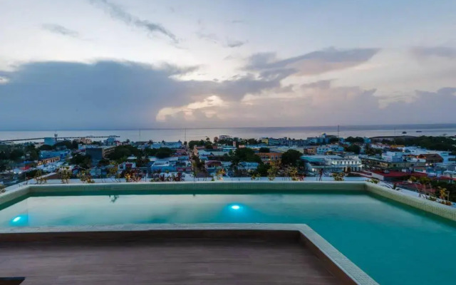 Centrally located gem - sunset views/rooftop pool 2BR/2Bath