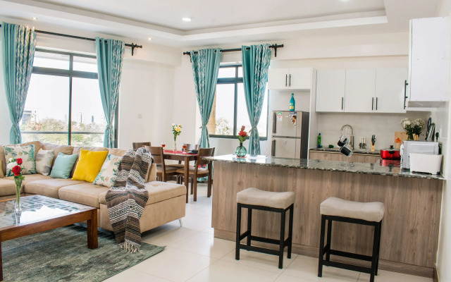 Deluxe 1 Bedroom With A View , Gym & Pool - Kilimani
