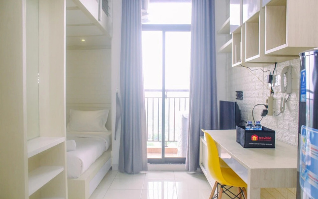 Simply And Cozy Living Studio With Single Bed At Dave Apartment – Guest Rooms – Depok