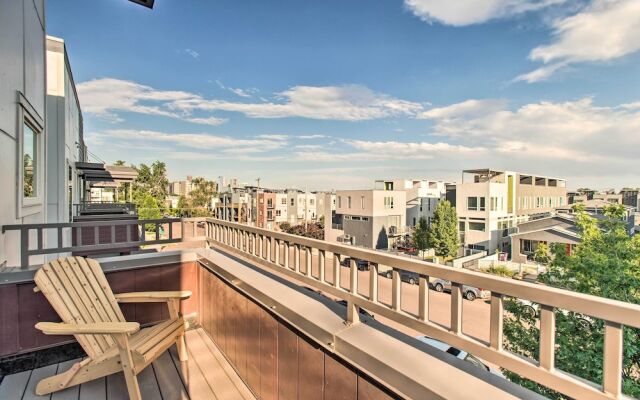 Modern Denver Townhome w/ Rooftop Terrace!