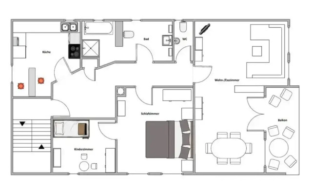 Holiday Apartment Holidays in the Forest