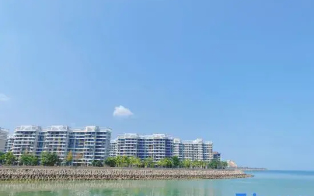 Ocean flower island Agean sea hotel