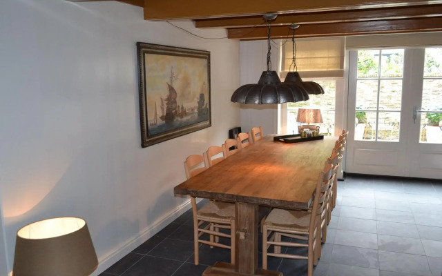 Listed 1777 building with whirlpool in historical Enkhuizen