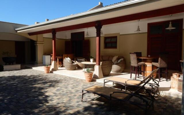 The Courtyard at La Loggia