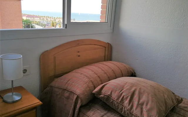 Apartamento con vista al mar en playa Malvarrosa