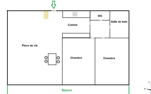 Appartement Les Gets, 3 pièces, 4 personnes - FR-1-598-74