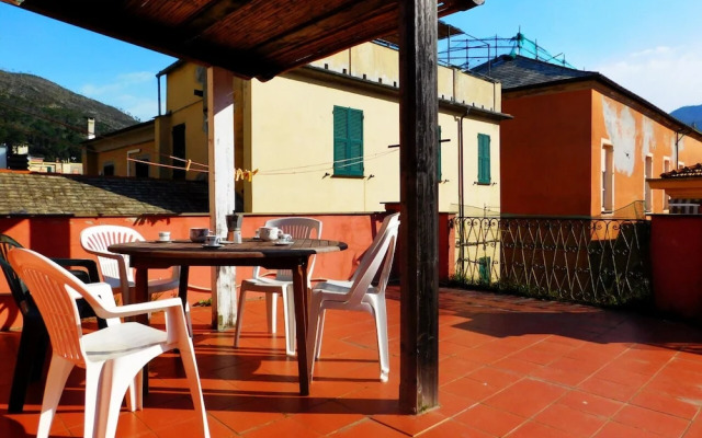Terrazza in palazzo ligure