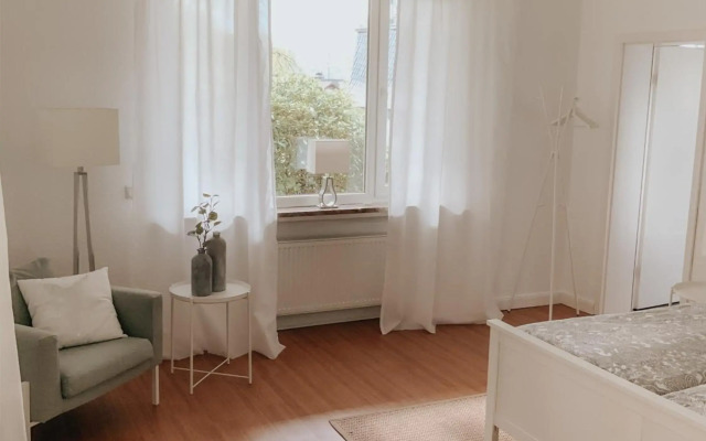 Idyllische Stadtwohnung im Grünen