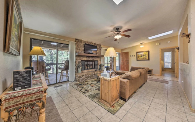 All-season Alto Getaway w/ Fire Pit & Deck!