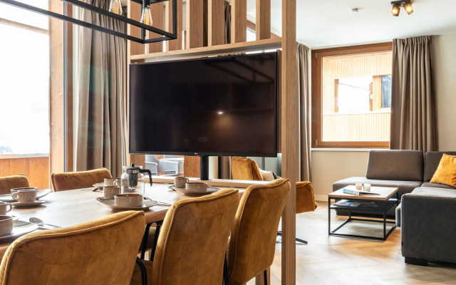 Stylish apartment with sauna, ski area at 600 m