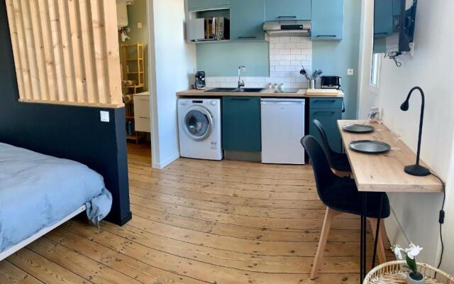 LE DUMON 4 - Studio NEUF LUMINEUX CALME - WiFi - GARE 200m