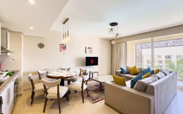 Xuru Stays I Modish & Magnific 2bdr @ Mangroovy Pool & Beach Access