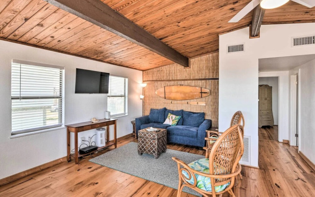 Gulf Coast Views: Stilted Retreat in Galveston!