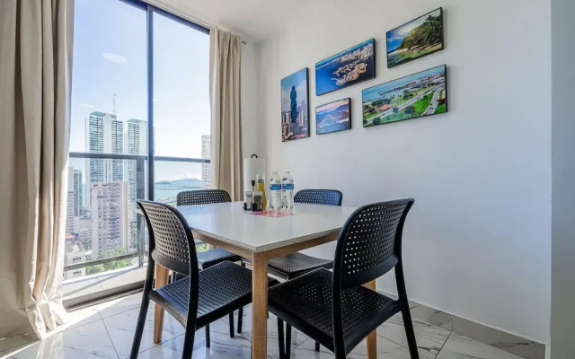 w Comfy 1BR w Great View in Calle 50