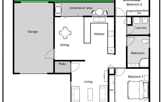 Villa Mare - 4 Mins to Beach