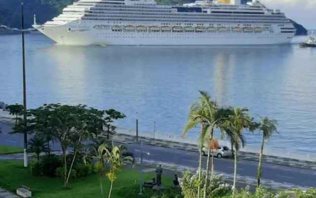 Apartamento 1 dormitório, wifi, ponta da praia - Santos