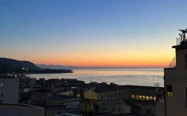 Window on the sunset