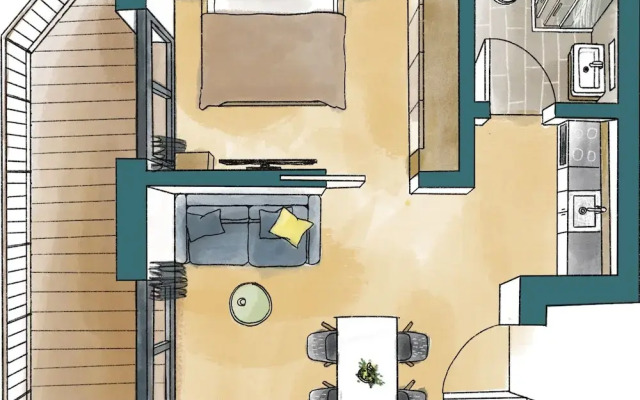 Apartment in Chalet Pizzo Fiamma