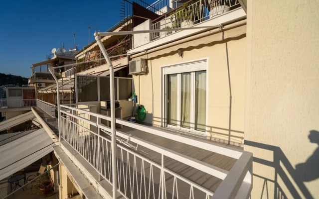 Fotomara sunny and colourful apartment with view