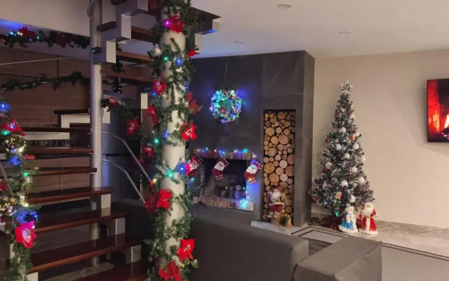 Maravillosa casa con piscina grande y bosque