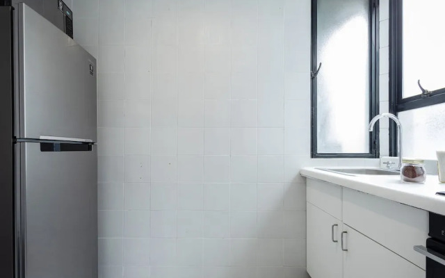 Roma Norte 2BR - Parking, Sleeps 6 -great Wifi