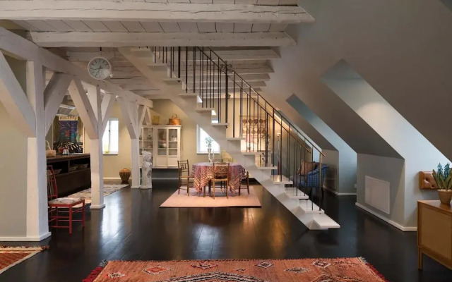 The Apartment Upstairs Canal Penthouse in Copenhagen