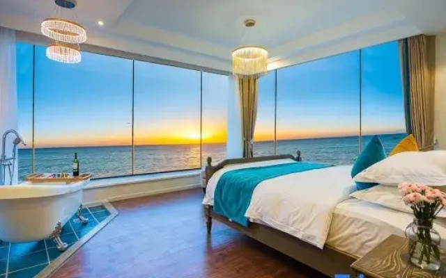 North Sea Silver Beach Yu Nuo seascape vacation apartment
