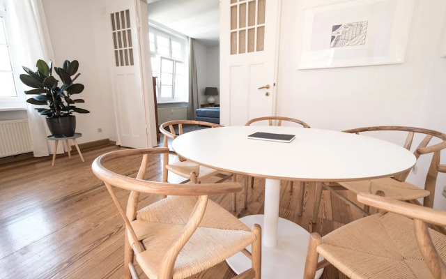 Modern design im klassischen Altbau