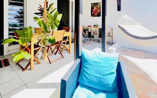 T2 paisible, jacuzzi, jardin