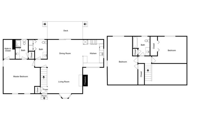 Woodsy Cape Cod Home by RedAwning